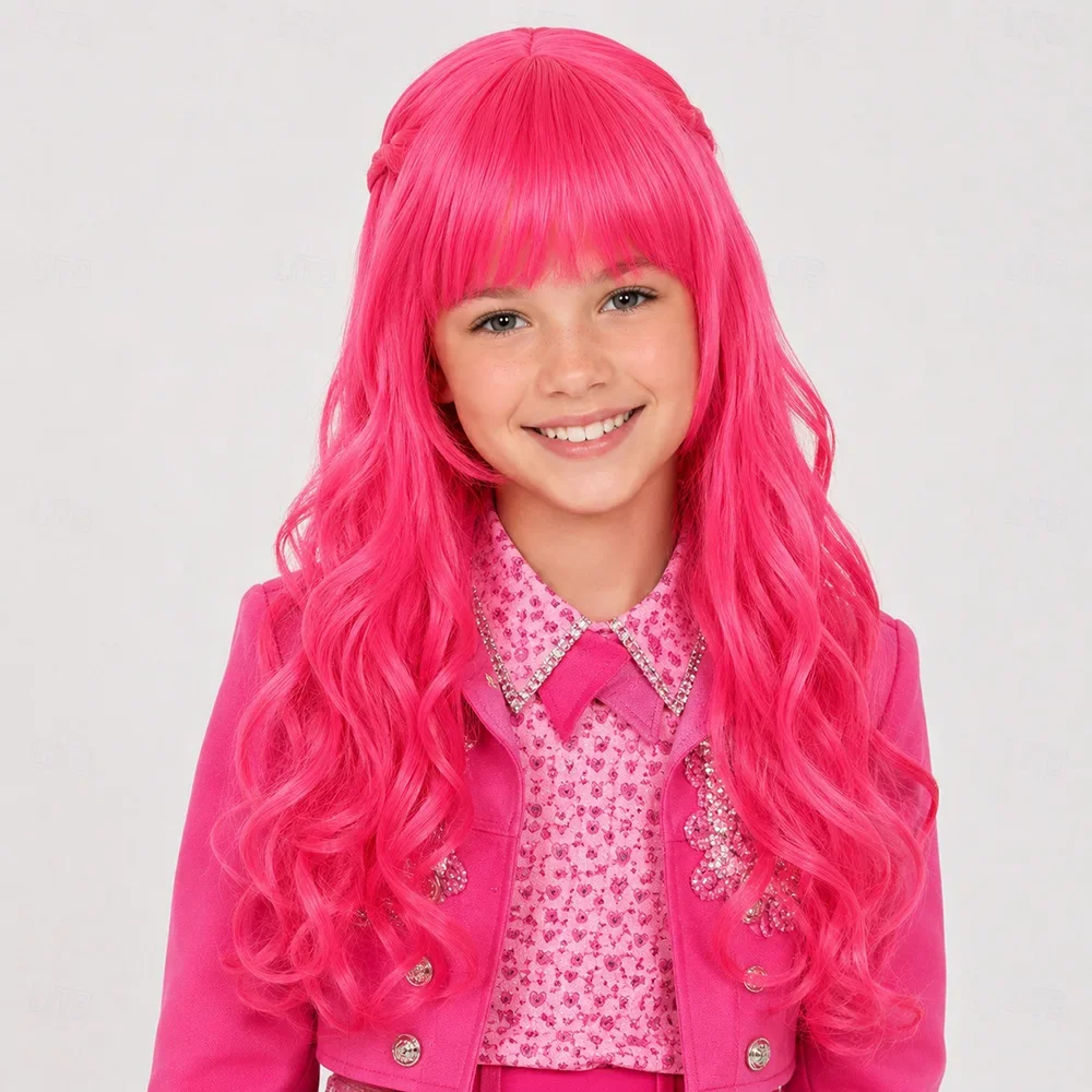 Synthetic Hair Long Wavy Blue  - Anime Cosplay Blue Hair review and price