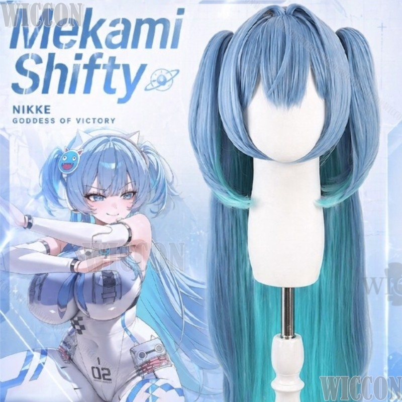 GODDESSS Game VICTORYSS Cospla - Anime Cosplay Blue Hair review and price