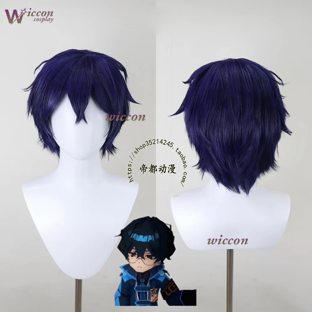 Game Limbus Company Hohenheim  - Anime Cosplay Blue Hair review and price